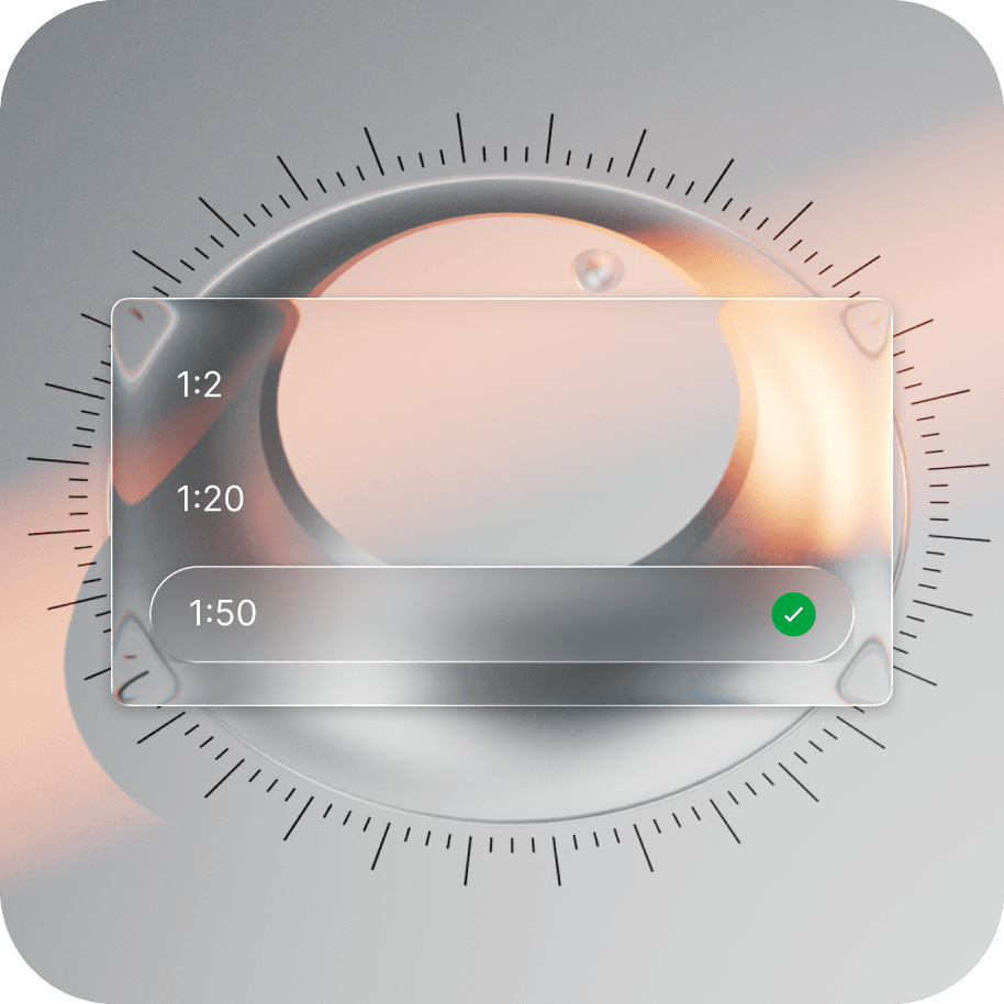 A precision dial setting allocation limits